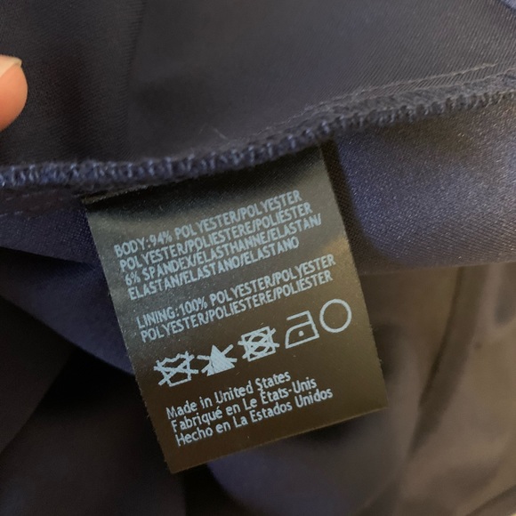 Anthropologie BHLDN Navy Blue Dara Off the Shoulder Maxi Dress - Picture 9 of 9